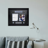 Connor McDavid Edmonton Oilers Framed First Goal Scoresheet Collage