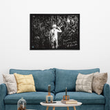 The Tragically Hip Framed 20x29 Gord Downie Salute Canvas