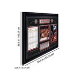 Calgary Flames Framed 1989 Stanley Cup Champions Scoresheet Collage