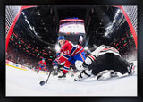 Ivan Demidov Unsigned Framed 20x29 Canvas Montreal Canadiens First Goal