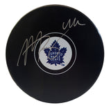 Morgan Rielly Toronto Maple Leafs Signed Puck - Frameworth Sports Canada 