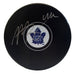 Morgan Rielly Toronto Maple Leafs Signed Puck - Frameworth Sports Canada 
