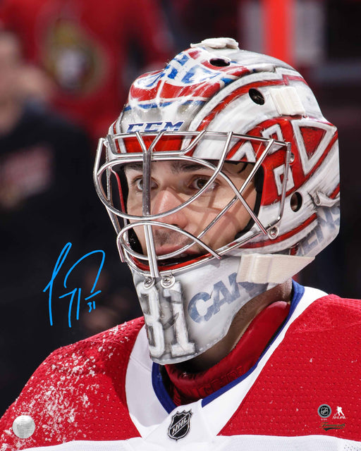 Carey Price Montreal Canadiens Signed 8x10 Close-Up Photo - Frameworth Sports Canada 
