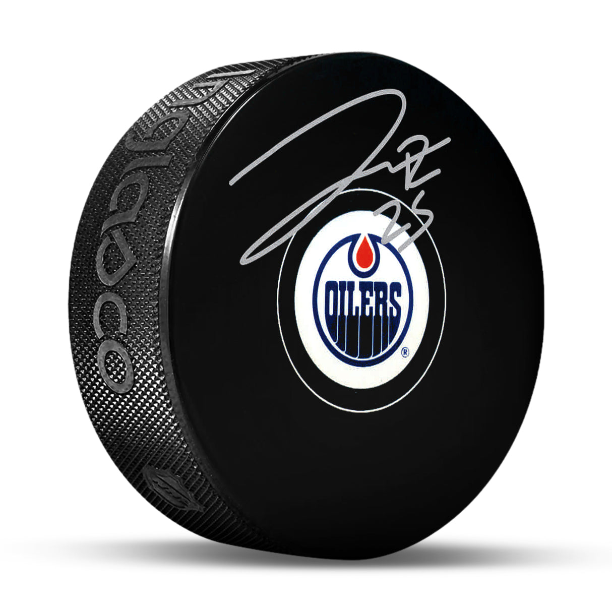 Darnell Nurse Signed Edmonton Oilers Puck