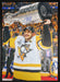 Sidney Crosby Pittsburgh Penguins Signed Framed 20x29 Raising Stanley Cup Canvas - Frameworth Sports Canada 