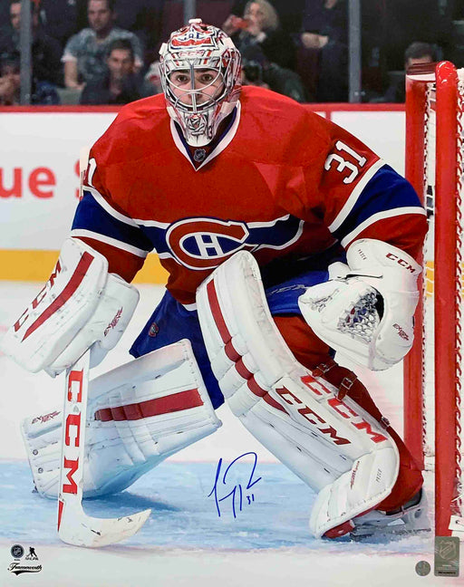 Carey Price Signed 16x20 Unframed Canadiens Red Action-V - Frameworth Sports Canada 