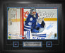 Jonathan Bernier Toronto Maple Leafs Signed Framed 16x20 Hugging Post Virtual Print - Frameworth Sports Canada 