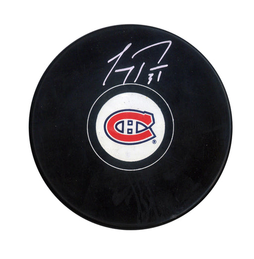 Carey Price Signed Montreal Canadiens Puck - Frameworth Sports Canada 