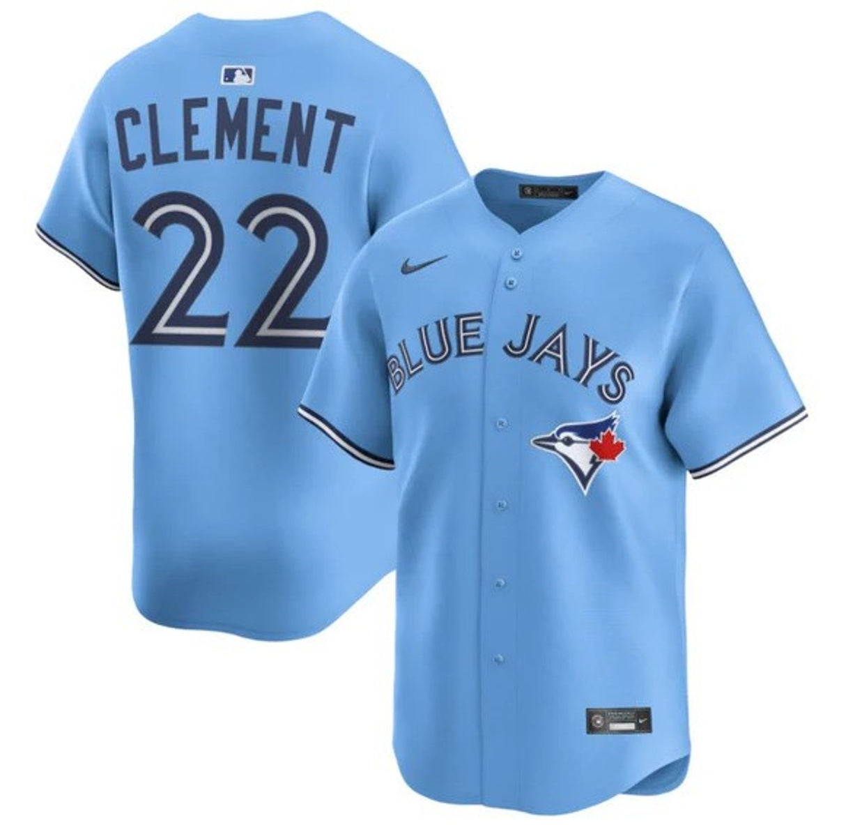 Ernie Clement Toronto Blue Jays Powder Blue Replica Jersey