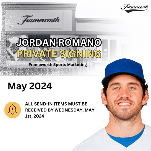 Jordan Romano Send In - Frameworth Sports Canada 