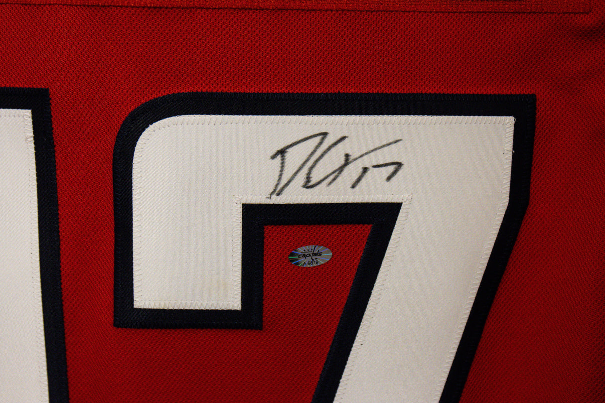 Dylan Strome Signed Washington Capitals Fanatics Premium Jersey - AUCTION