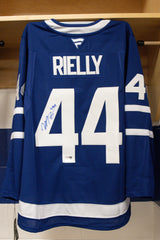 Morgan Rielly Signed Toronto Maple Leafs Fanatics Premium Jersey - AUCTION