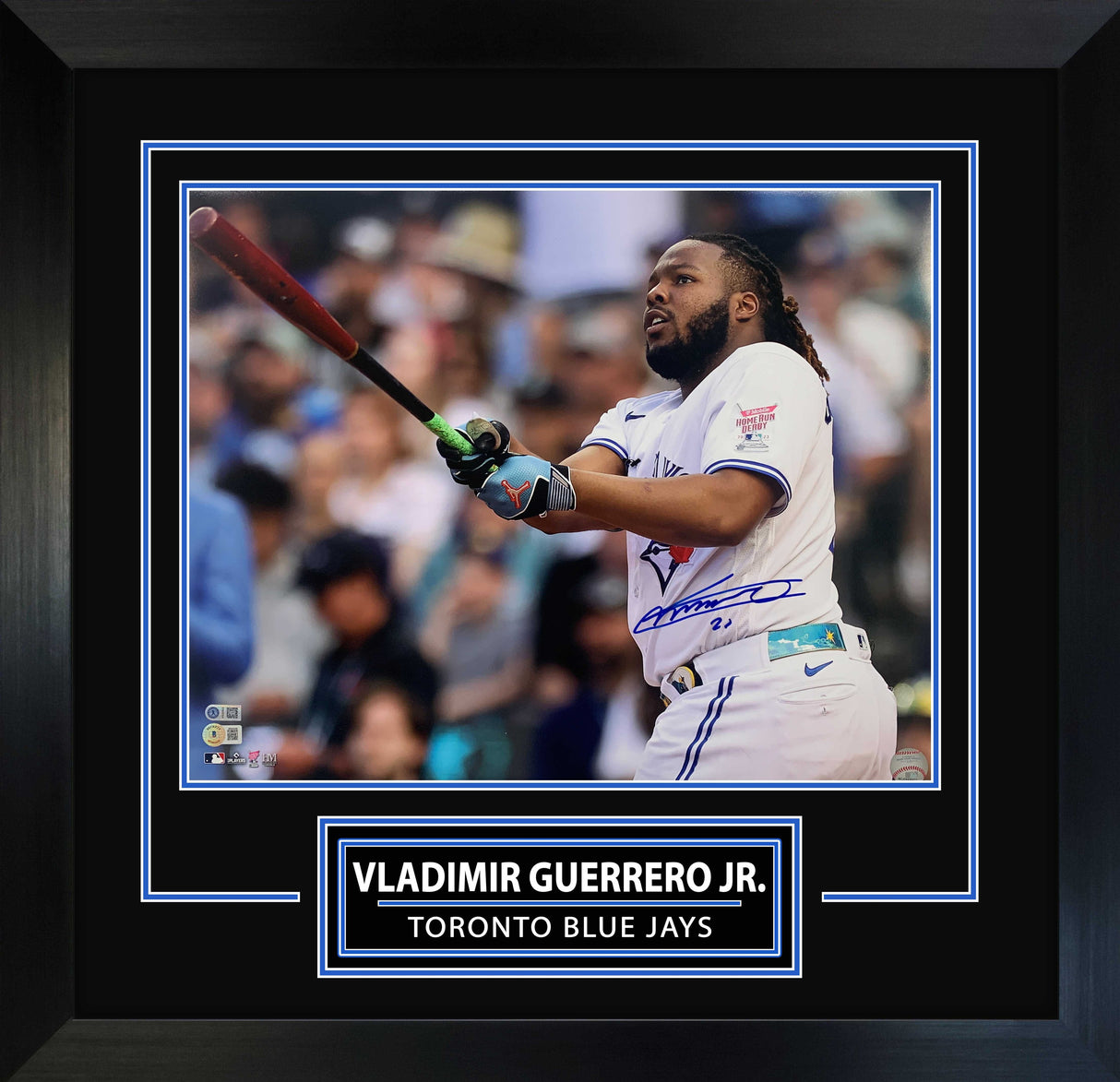Vladimir Guerrero Jr Signed Toronto Blue Jays Framed 16x20 Photo - AUCTION