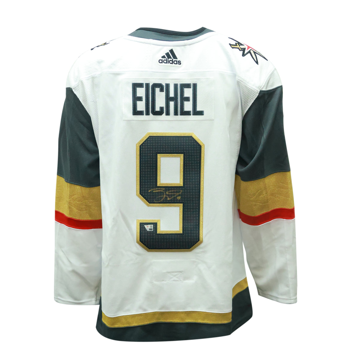 Jack Eichel Signed Las Vegas Golden Knights Adidas Authentic White Jersey - AUCTION