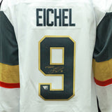 Jack Eichel Signed Las Vegas Golden Knights Adidas Authentic White Jersey - AUCTION