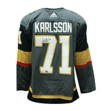 William Karlsson Signed Las Vegas Golden Knights Adidas Authentic Grey Jersey - AUCTION