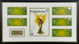 2006 FIFA World Cup Framed 32x18 Germany Official Programme English Edition - AUCTION