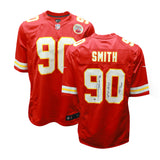 Neil Smith Signed Kansas City Chiefs Nike Replica Jersey Inscribed "K.C Chiefs, HOF 2006" - AUCTION