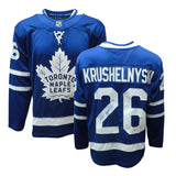 Mike Krushelnyski Signed Toronto Maple Leafs Fanatics Breakaway Jersey - AUCTION