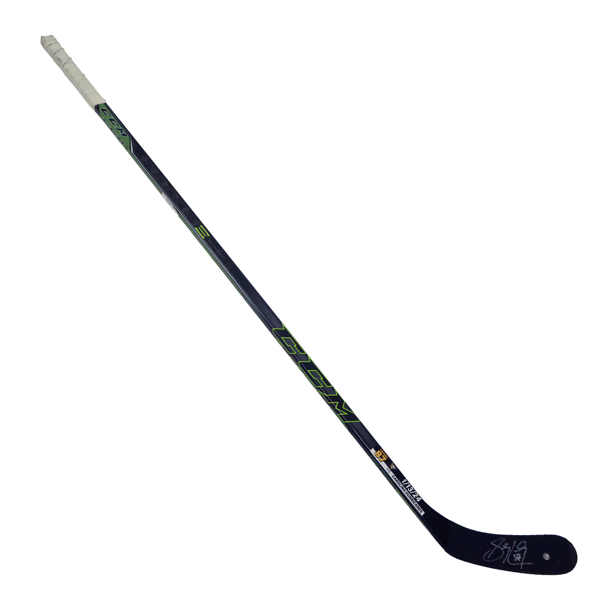 Sidney Crosby Signed Game Used Stick vs Carolina Hurricanes (Jan 14th, 2024) - AUCTION