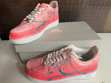 Nike Air Force 1s Custom Spray Painted by Daniel Mazzone (Size 8.5) - AUCTION