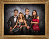 Art Age Family Portrait - 14" Portrait - AUCTION