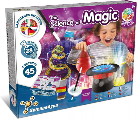 Science4you The Science of Magic - Kids Magic Set for 8 year olds with 28 Magic Tricks for Kids - AUCTION
