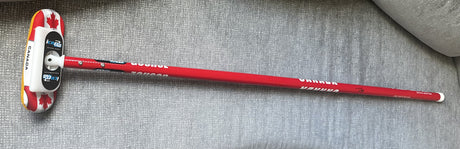 Brad Gushue Signed Team Canada Curling Team Gushue Game Model Broom - AUCTION