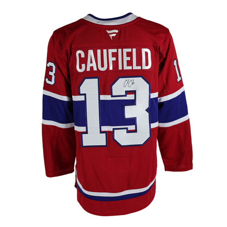 Cole Caufield Signed Montreal Canadiens Fanatics Premium Jersey - AUCTION