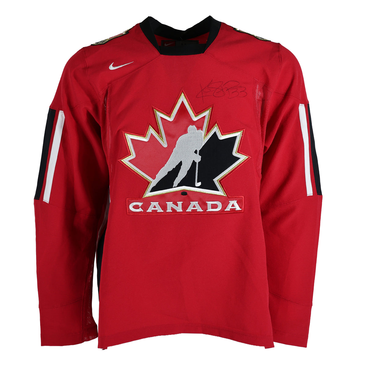 Kim St-Pierre Signed Team Canada IIHF World Championship Nike Replica Jersey - AUCTION