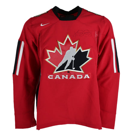Kim St-Pierre Signed Team Canada IIHF World Championship Nike Replica Jersey - AUCTION