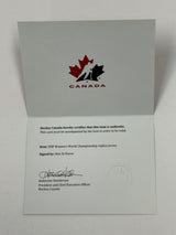 Kim St-Pierre Signed Team Canada IIHF World Championship Nike Replica Jersey - AUCTION