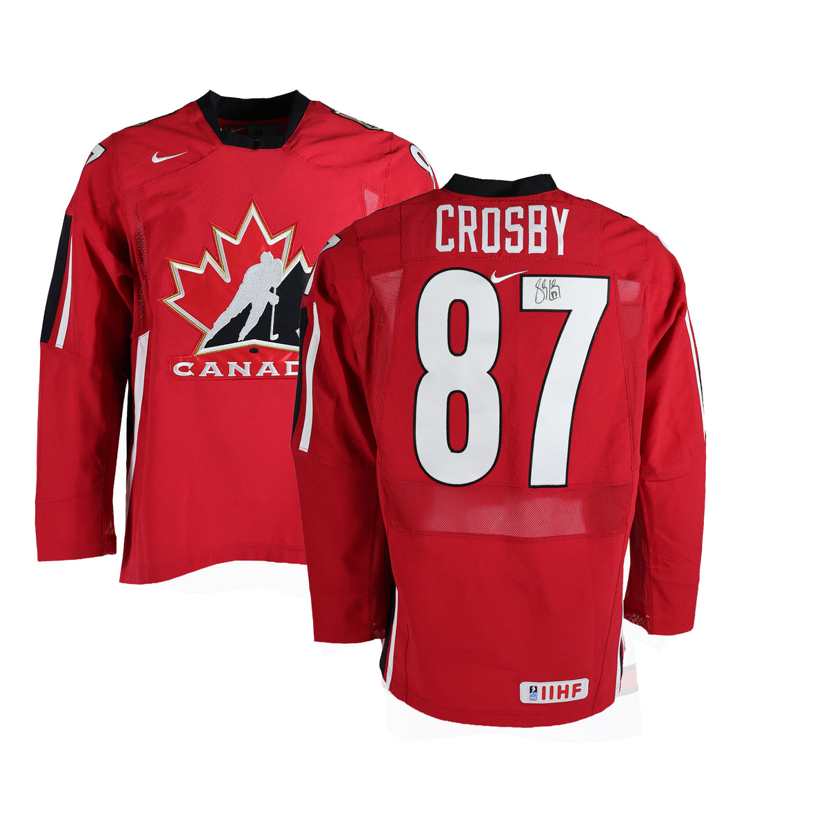 Sidney Crosby Signed Team Canada 2006 IIHF World Championship Nike Replica Jersey - AUCTION