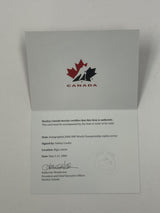 Sidney Crosby Signed Team Canada 2006 IIHF World Championship Nike Replica Jersey - AUCTION