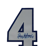 Jean Beliveau Signed OHIC Honouree Jersey Number - AUCTION