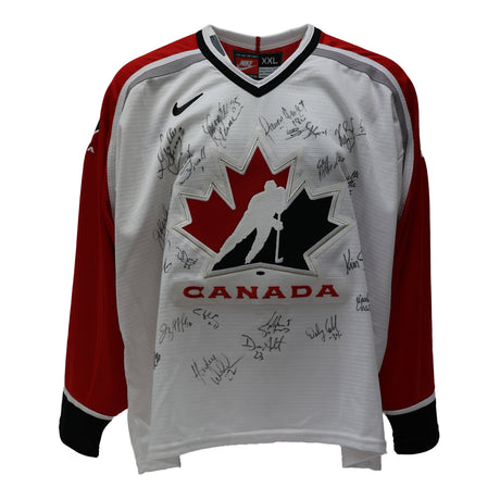 2002 Women's Team Canada Signed Olympic Centralized Hockey Team Nike Replica Jersey - AUCTION