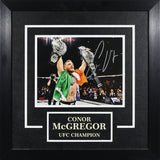 Conor McGregor Signed UFC Champion Framed 8x10 Photo - AUCTION
