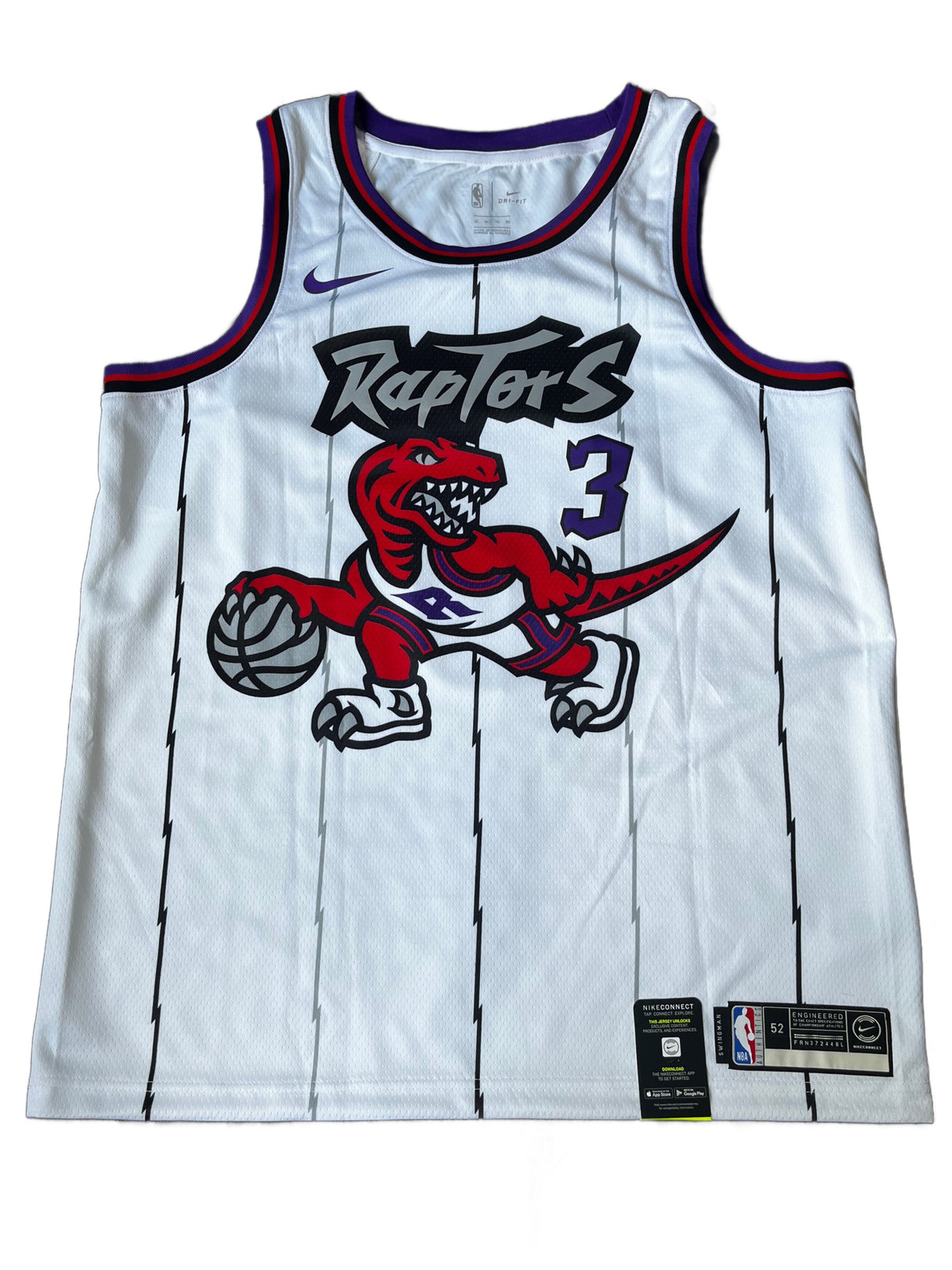 OG Anunoby Signed Toronto Raptors Vintage Nike Jersey - AUCTION