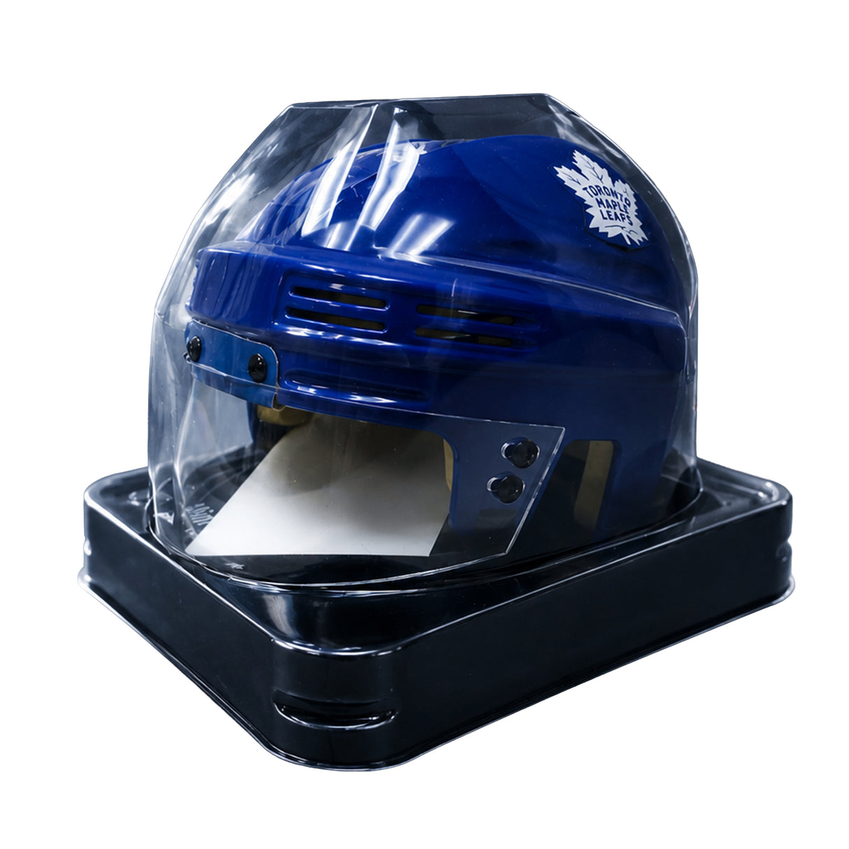 Matthew Knies Signed Toronto Maple Leafs Mini Authentic Replica NHL Helmet - AUCTION