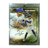 George Springer Signed Toronto Blue Jays 8x10 Card (Limited Edition 28/50) - AUCTION