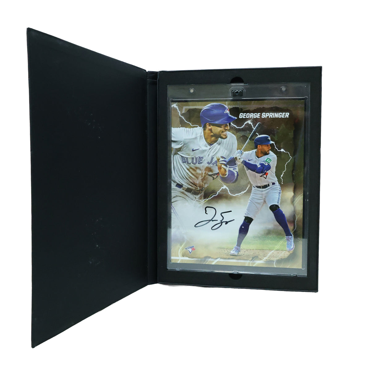George Springer Signed Toronto Blue Jays 8x10 Card (Limited Edition 28/50) - AUCTION