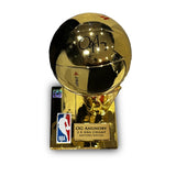 OG Anunoby Signed New York Knicks/Toronto Raptors 11" Replica NBA Trophy - AUCTION