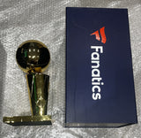 OG Anunoby Signed New York Knicks/Toronto Raptors 11" Replica NBA Trophy - AUCTION