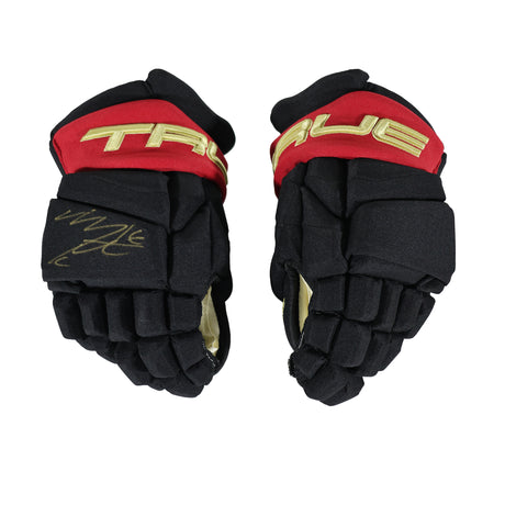 Mitch Marner Signed Team Canada Four Nations Game Model True Prostock Catalyst 9x Size 13" Gloves - AUCTION