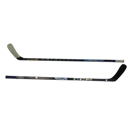 **BUNDLE** John Tavares and Mitch Marner Toronto Maple Leafs Game-Used 2024/2025 Sticks - AUCTION