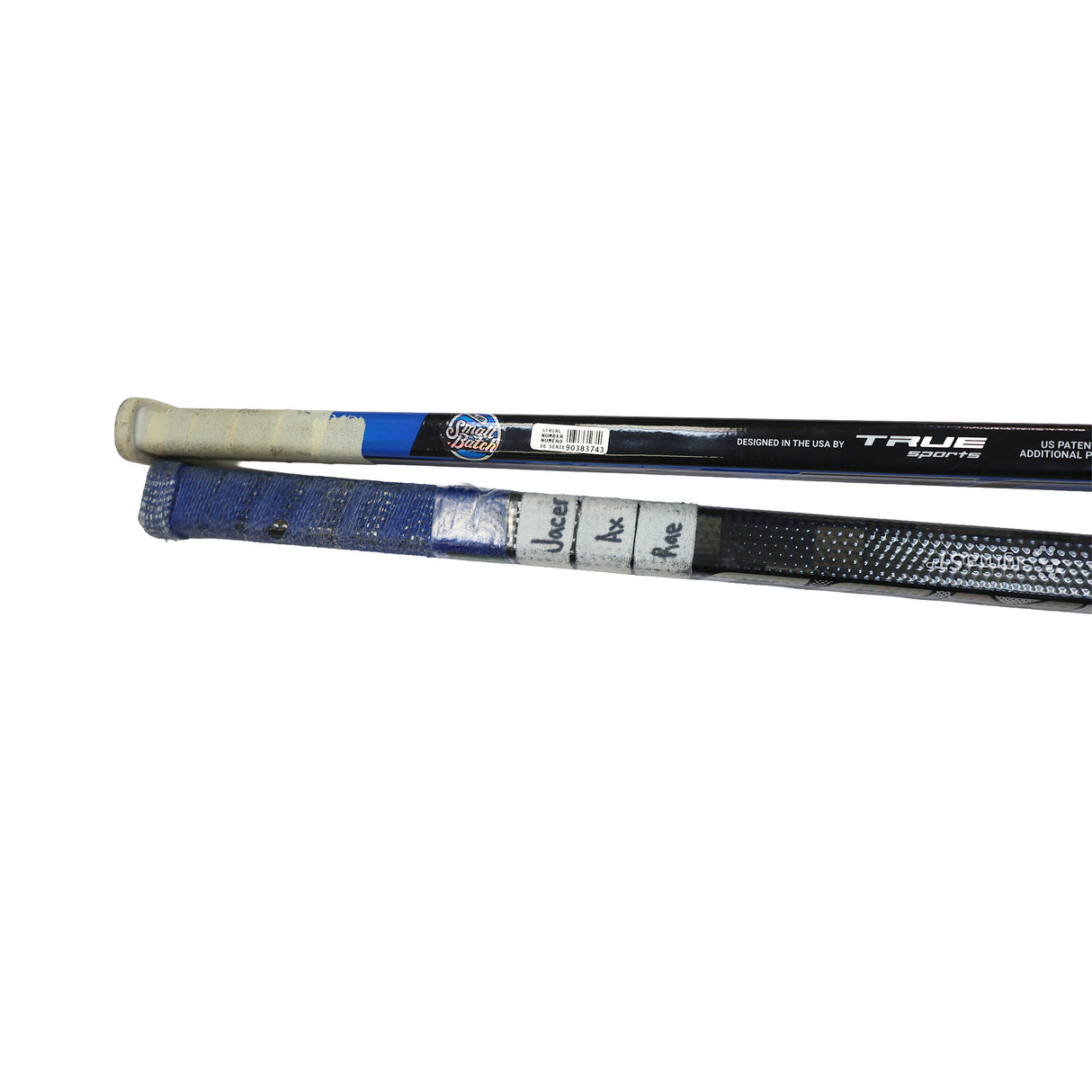 **BUNDLE** John Tavares and Mitch Marner Toronto Maple Leafs Game-Used 2024/2025 Sticks - AUCTION