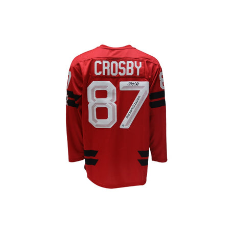 (PERSONALIZED) Sidney Crosby Signed Team Canada 2026 Olympics Bauer Replica Jersey - AUCTION