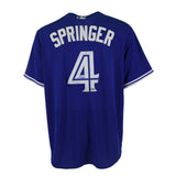 George Springer Signed Toronto Blue Jays Nike Replica Jersey - AUCTION
