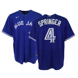 George Springer Signed Toronto Blue Jays Nike Replica Jersey - AUCTION