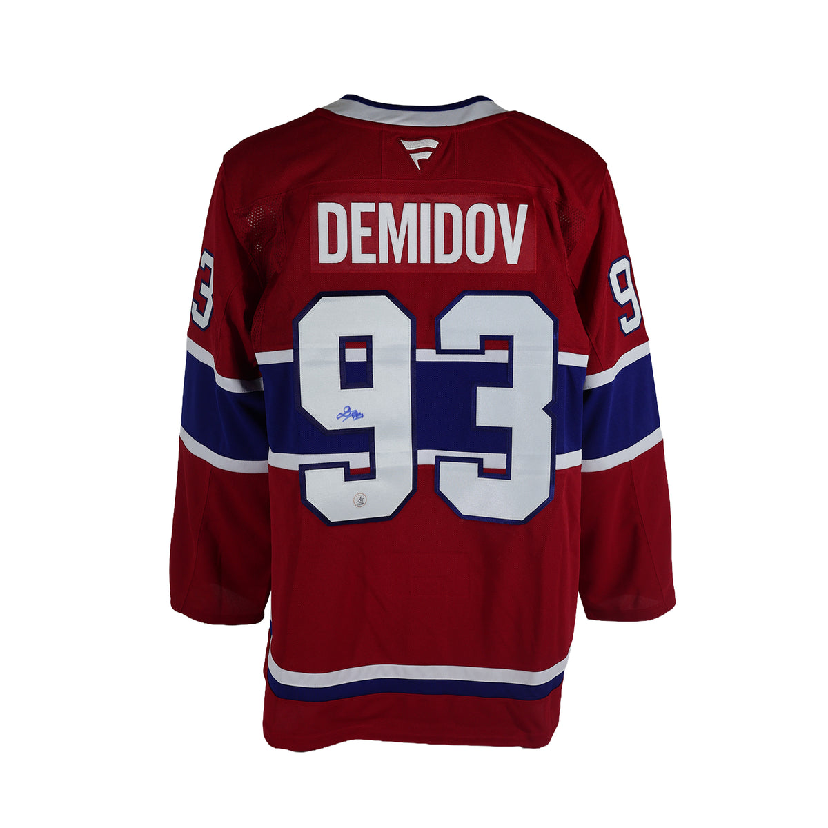 Ivan Demidov Signed Montreal Canadiens Home Fanatics Premium Jersey - AUCTION